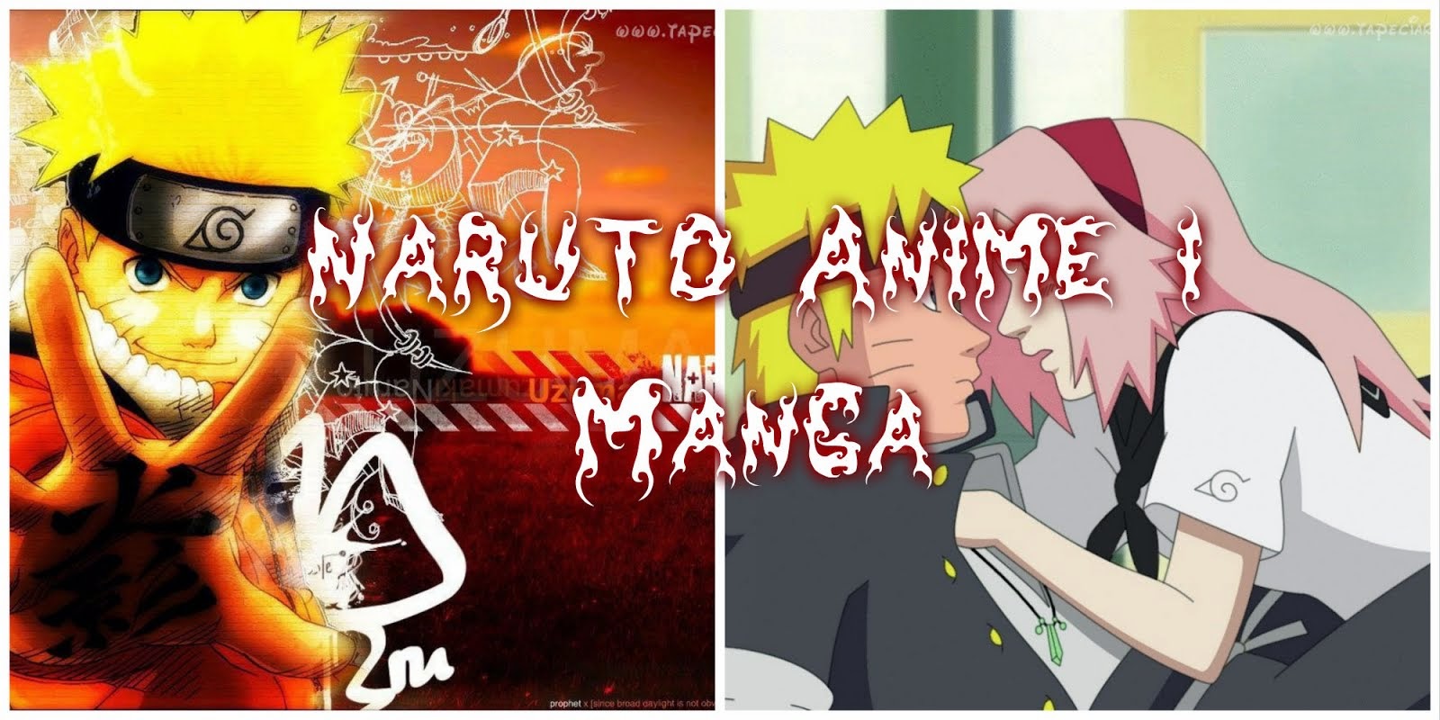 Naruto Anime i Manga