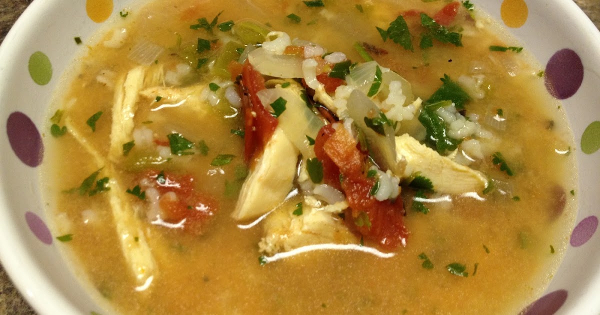 One Sassy Chef Green Chile Chicken Soup with Lime (5 P+)