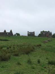 The ruins of a seaside compound