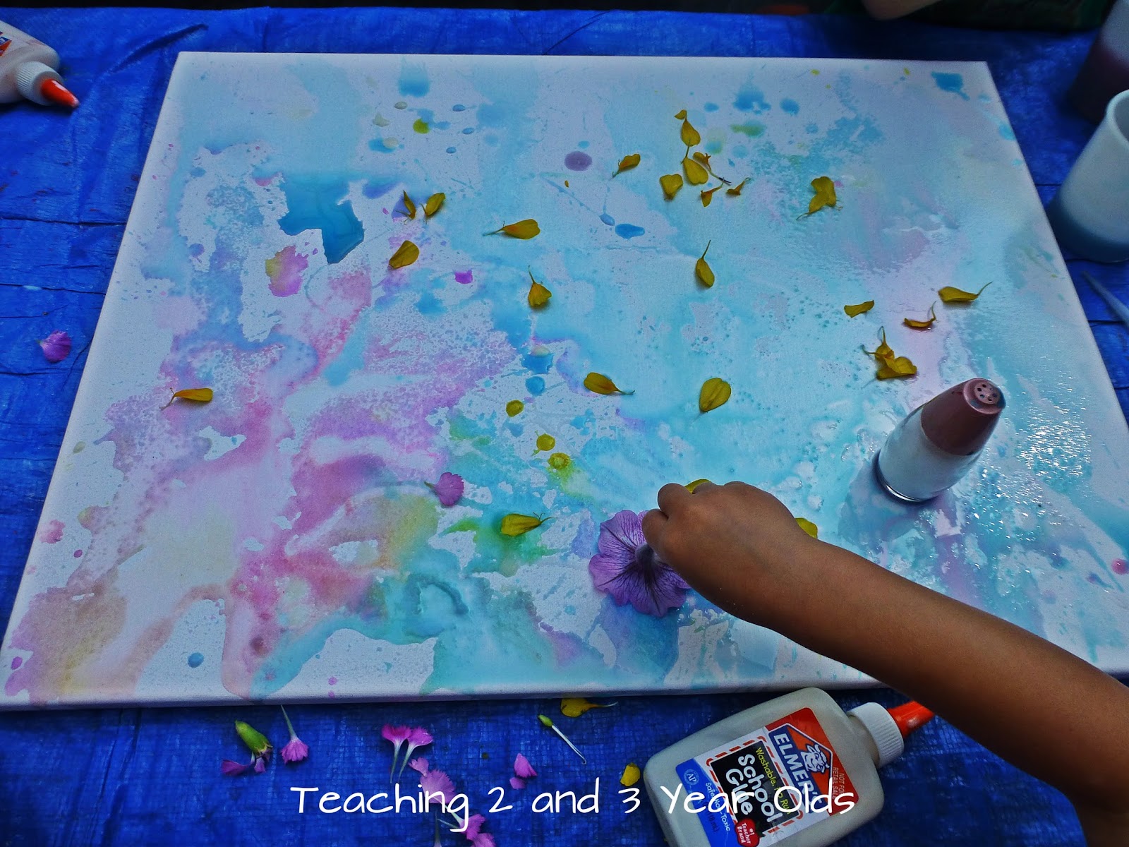 Teaching 2 and 3 Year Olds Preschool Canvas Art