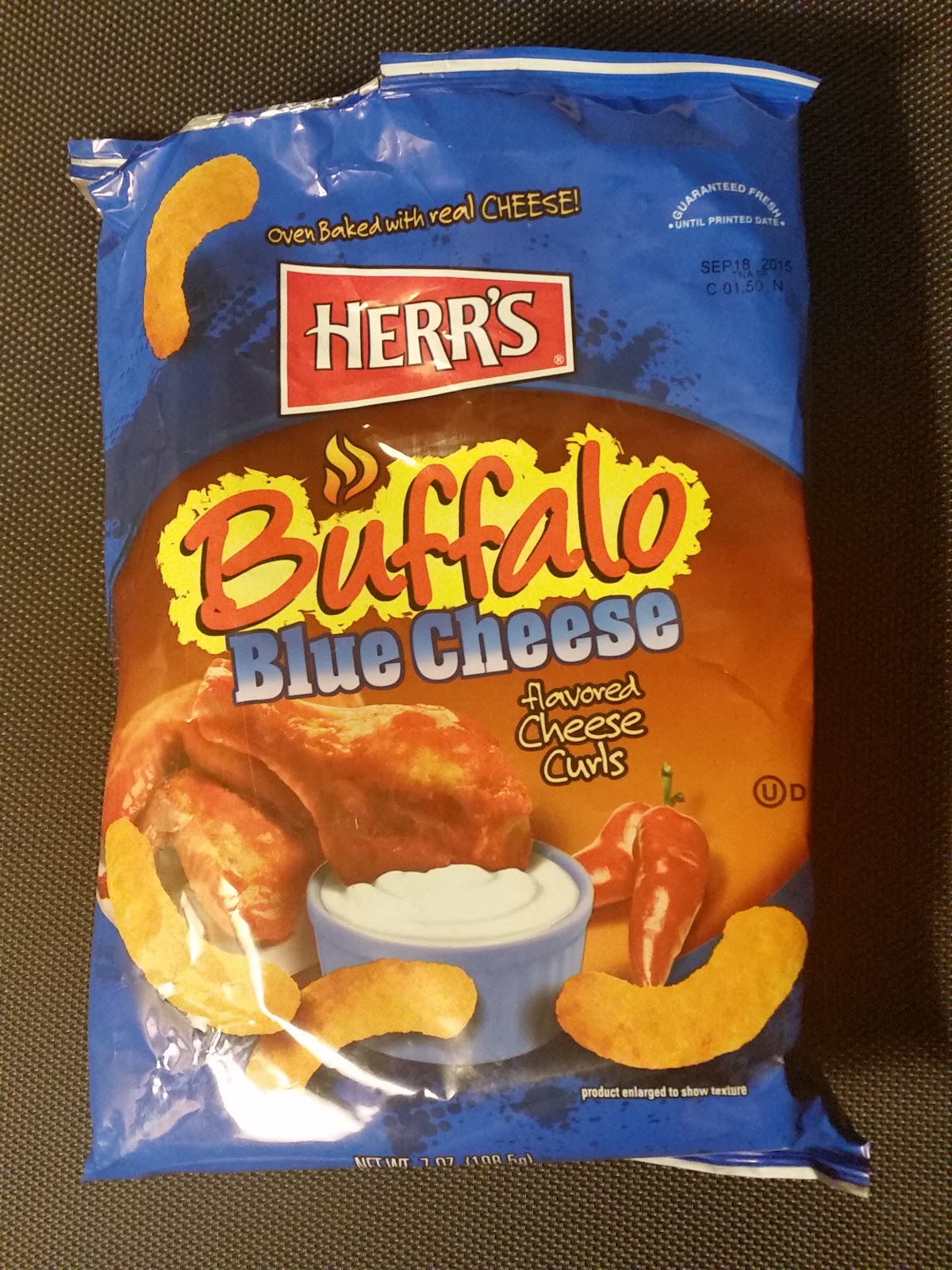 Java John Z's Herr's Buffalo Blue Cheese Flavored Cheese Curls Review