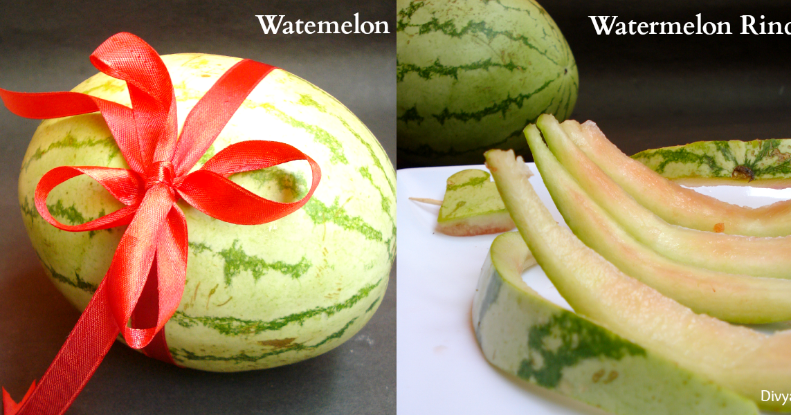 Step By Step Instructions For How To Chop Watermelon Rinds You Too