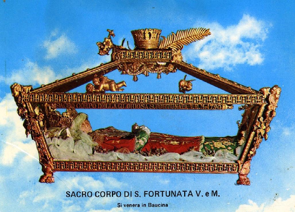 Regio Diciotto LA MARTIRE FORTUNATA DI ROMA, la “Santa” di Baucina (PA
