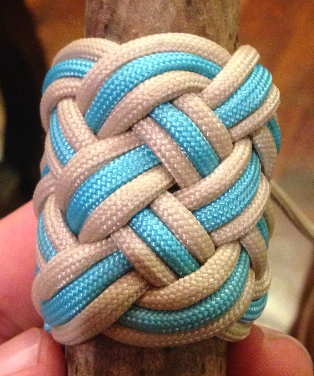 The Paracord Cowboy Dog Leash