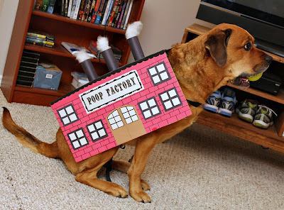 Poop Factory Dog Costume