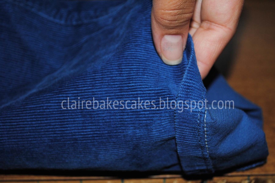 My Life as a MOM DIY Easy way to HEM your jeans without cutting, but you can cut it LOL!