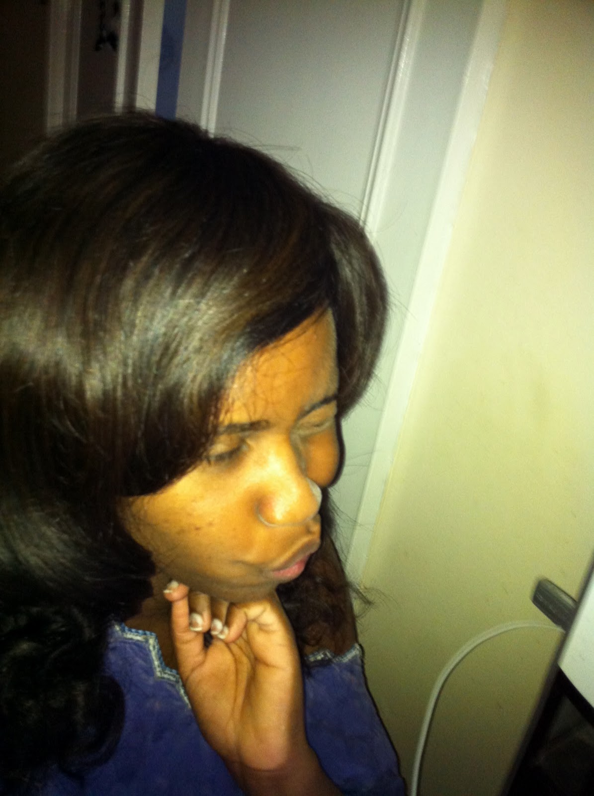 Black Girl with Short Hair Bendy rollers tutorial