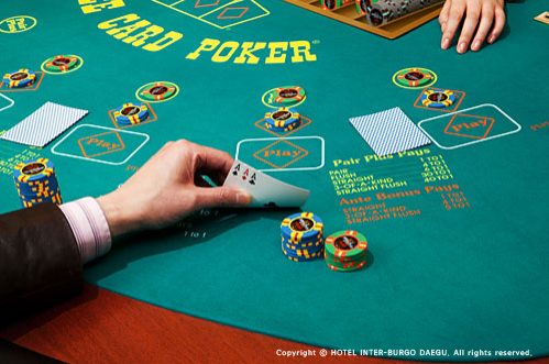 Daegu casino poker room