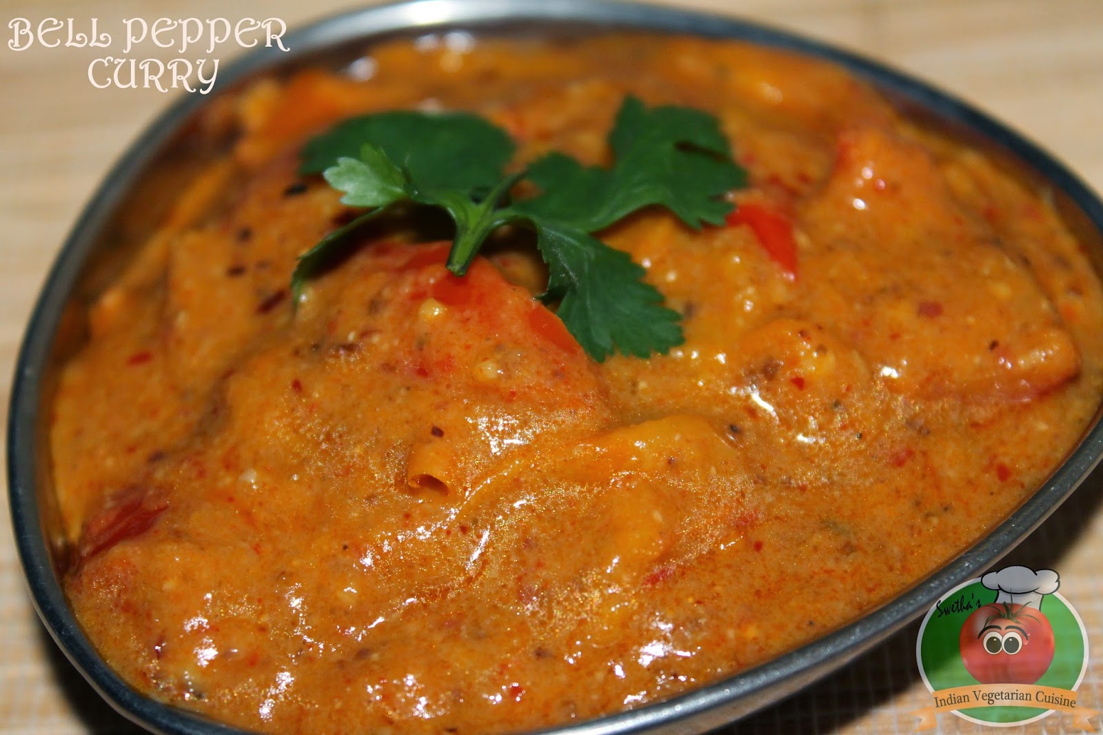 Swetha's Indian Vegetarian Cuisine BELL PEPPER CURRY