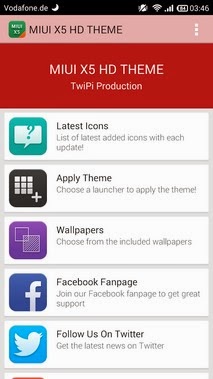 MIUI X5 HD Apex/Nova/ADW Theme apk - Screenshoot