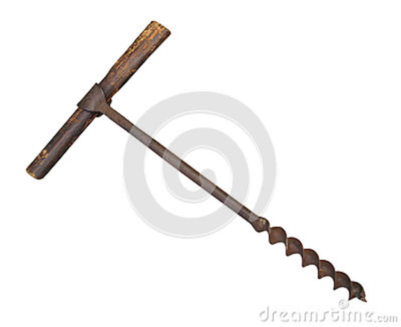 Auger Hand Drill ~ Auger Tool Image