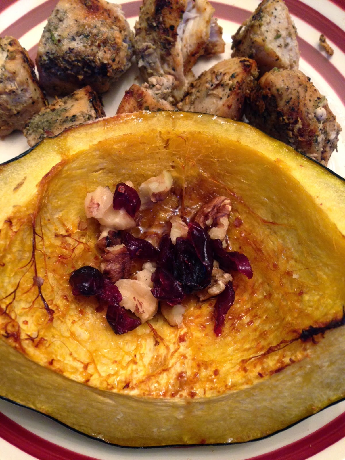 Minor Numbers Roasted Honey Walnut Acorn Squash