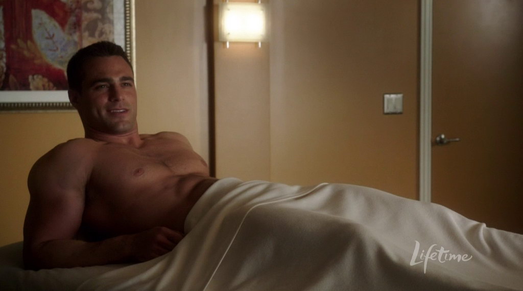 Marco Dapper Shirtless in The Client List s1e01.