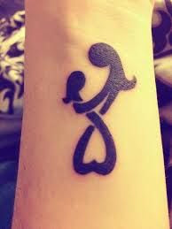 ♥ ♫ ♥ infinity tattoo mother daughter ♥ ♫ ♥