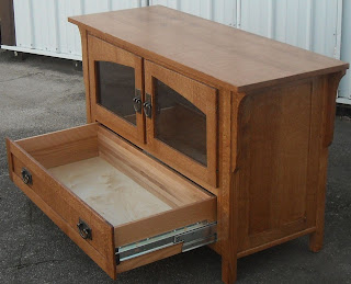 mission style computer desk plans