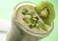 Milk Shake de Kiwi (vegana)