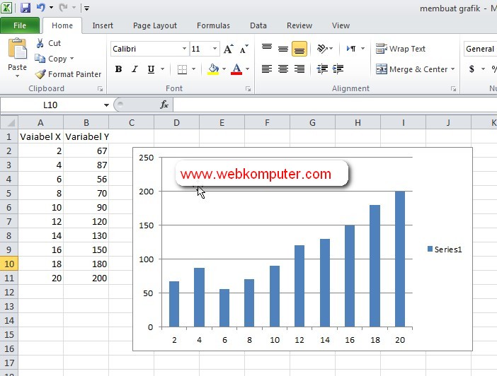 Tutorial Microsoft Office Membuat Grafik Histogram Di Excel 2010 Tutorial Microsoft Office Membuat Grafik Histogram Di Excel 2010