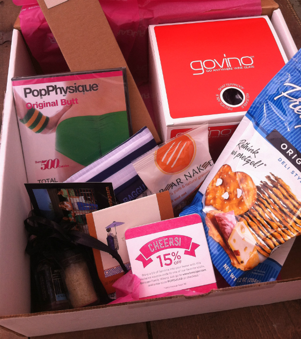Pop Sugar Must Have Bag August 2012 - Monthly Subscription Box Review