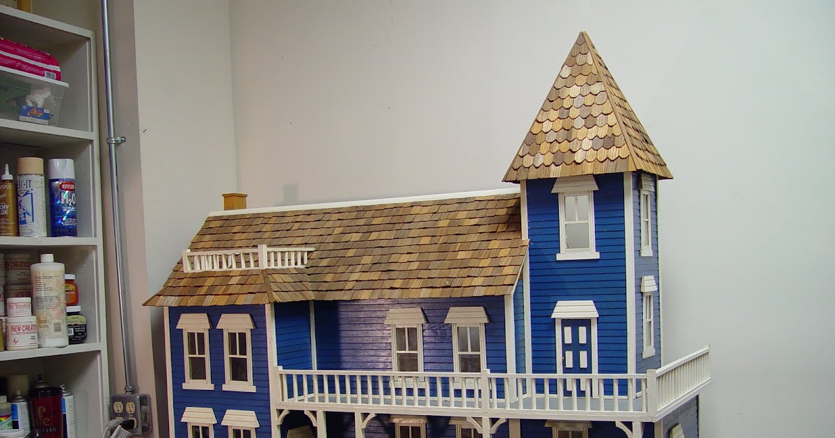 Dollhouse Renovations Smiley House Exterior "Before Pictures"