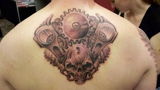 Body Tattoo: Gearhead Tattoo