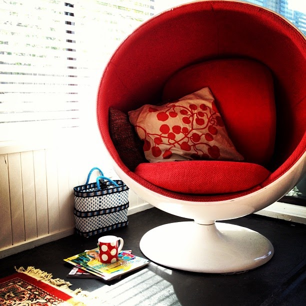 Hung Up On Retro Retro Ball Chair