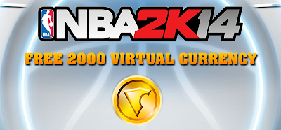 Free VC NBA 2K14 Locker Code (PS4/Xbox One)