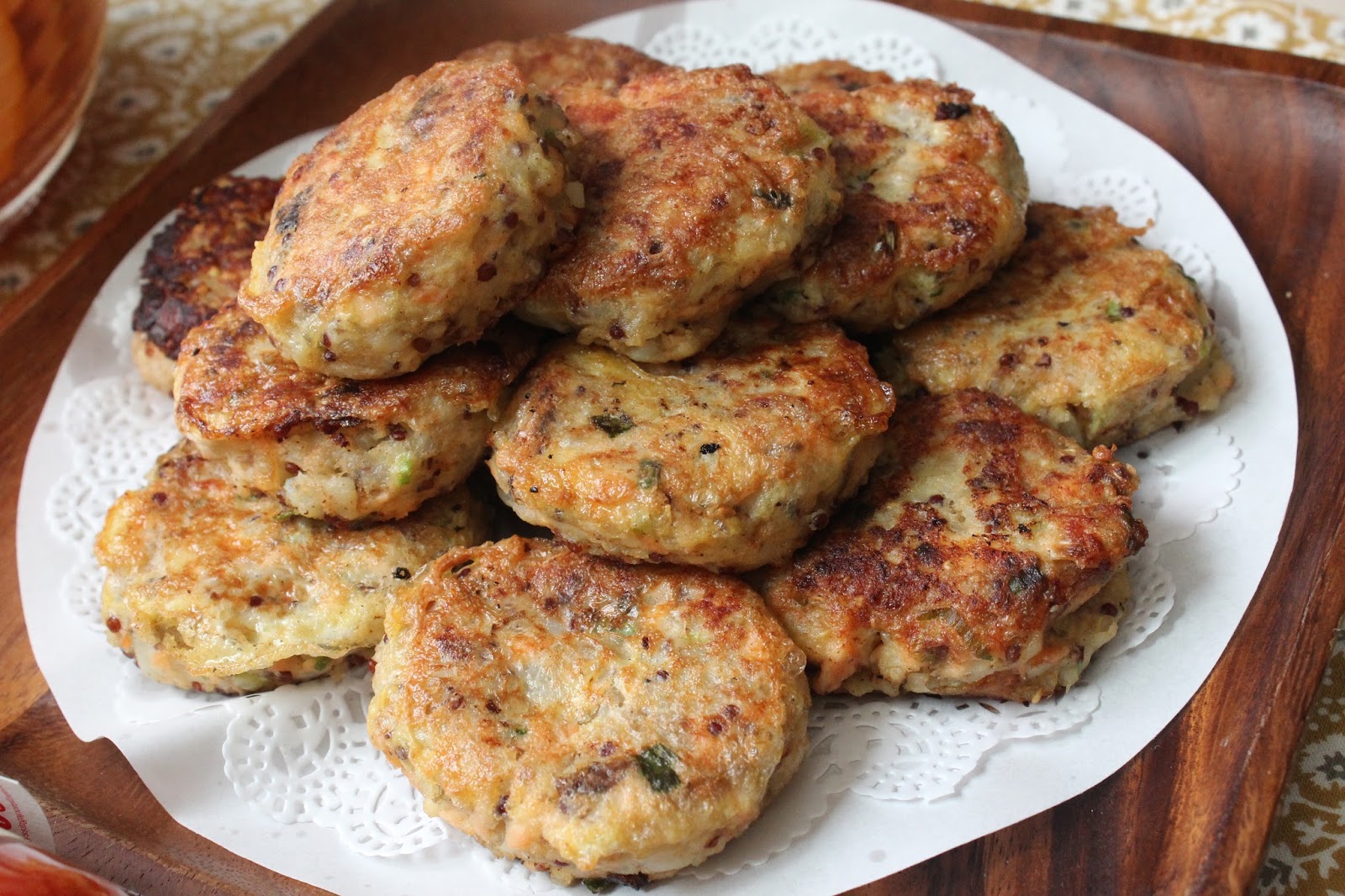 Honey Bee Sweets Salmon Quinoa Potato Patties A meal in one