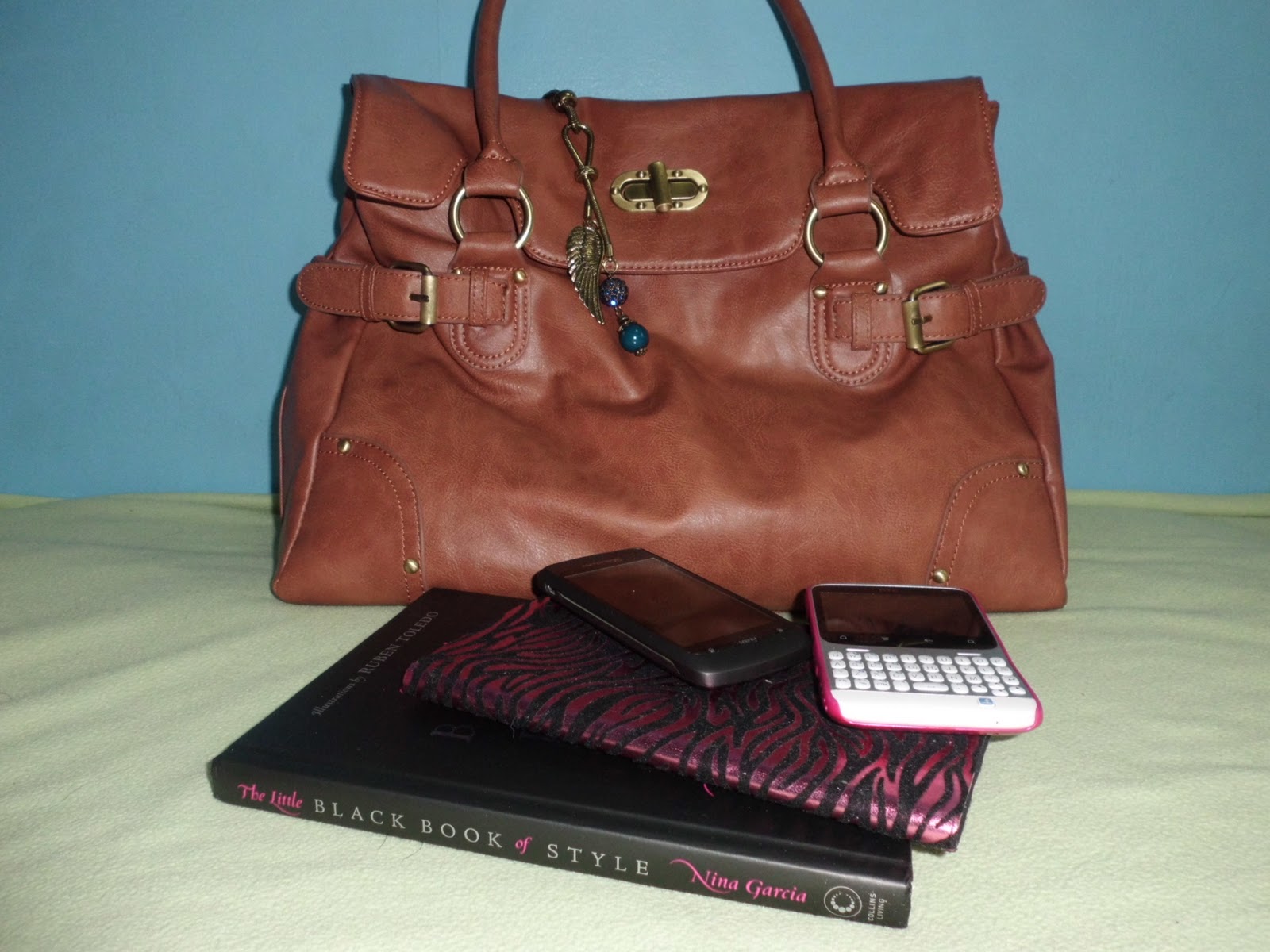 The lady with the pretty bag. i am krissy