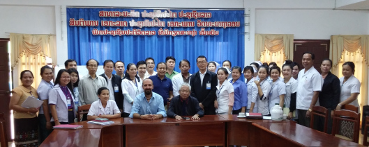 GNU Health implementation at Laos CMR Public Health hospital (CC BY-SA 4.0 GNU Solidario )