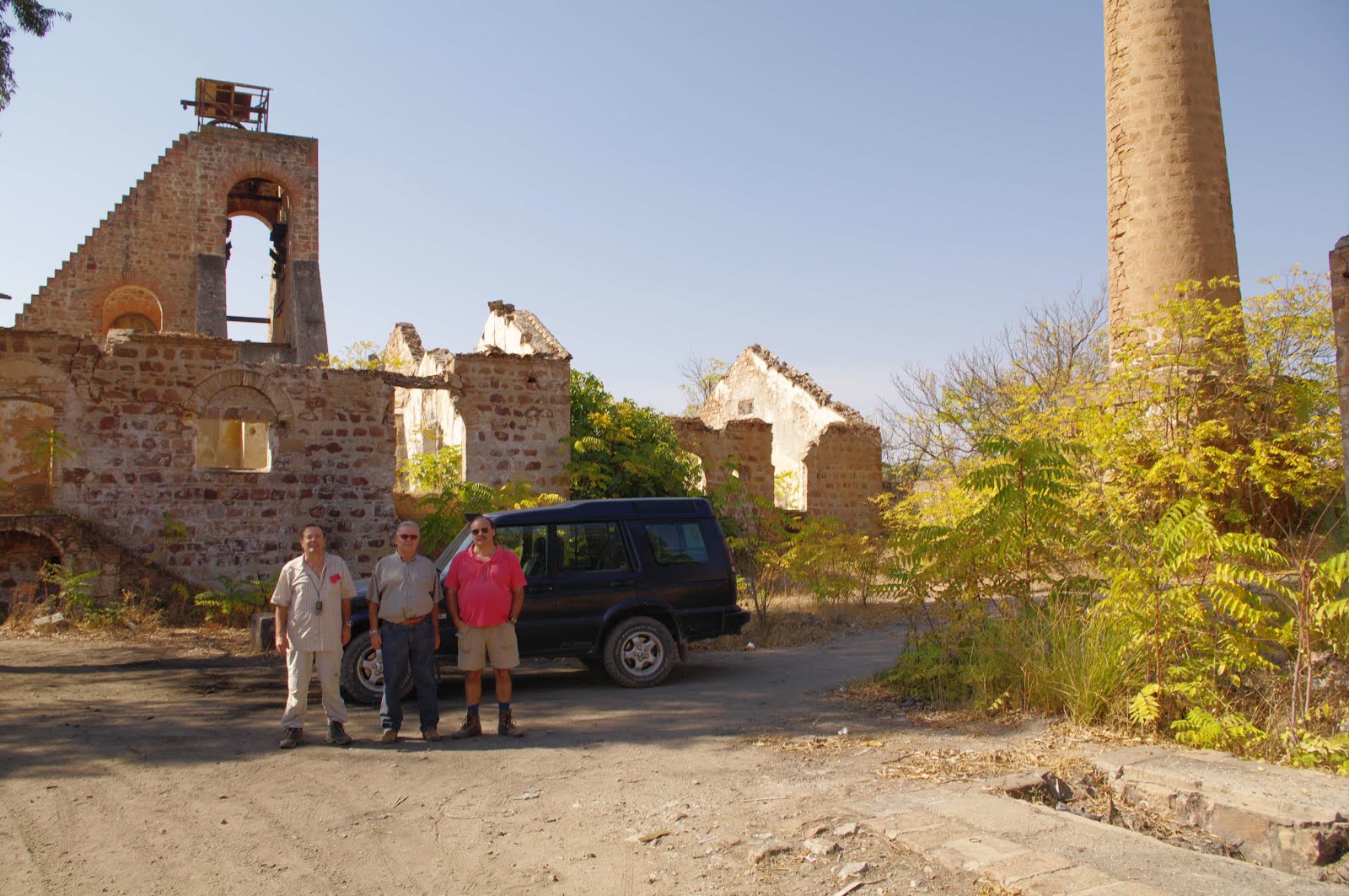 ruta por las minas de Linares, octubre 2011