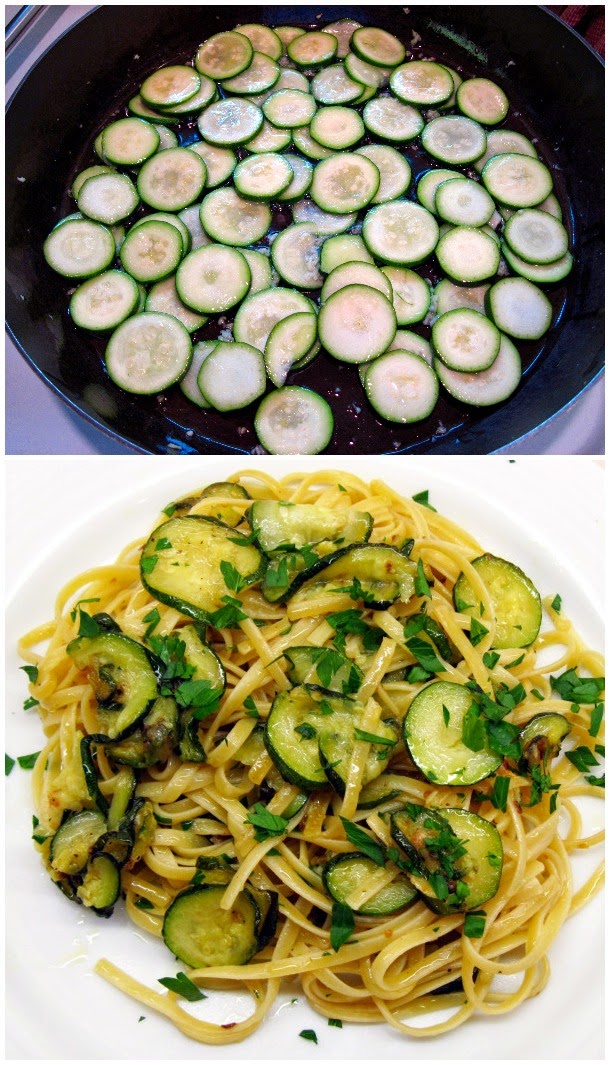 Linguine con le Zucchine recipe