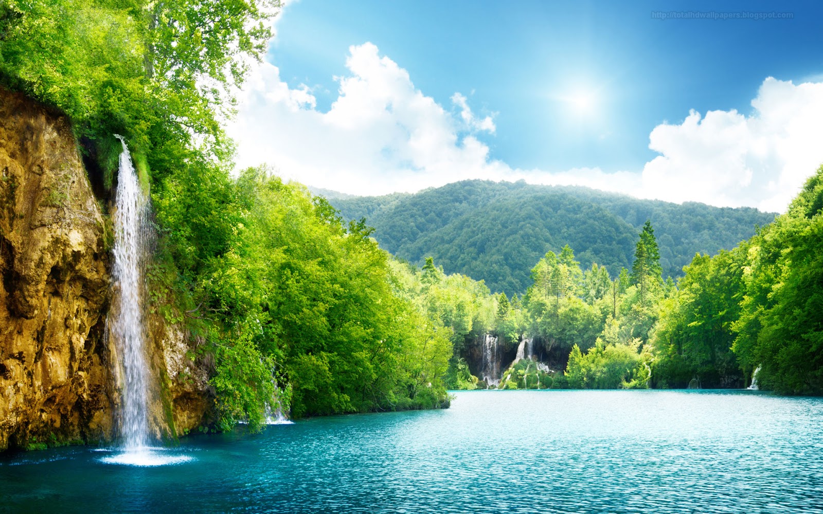 Beautiful Wallpapers for Desktop: Waterfall Wallpapers