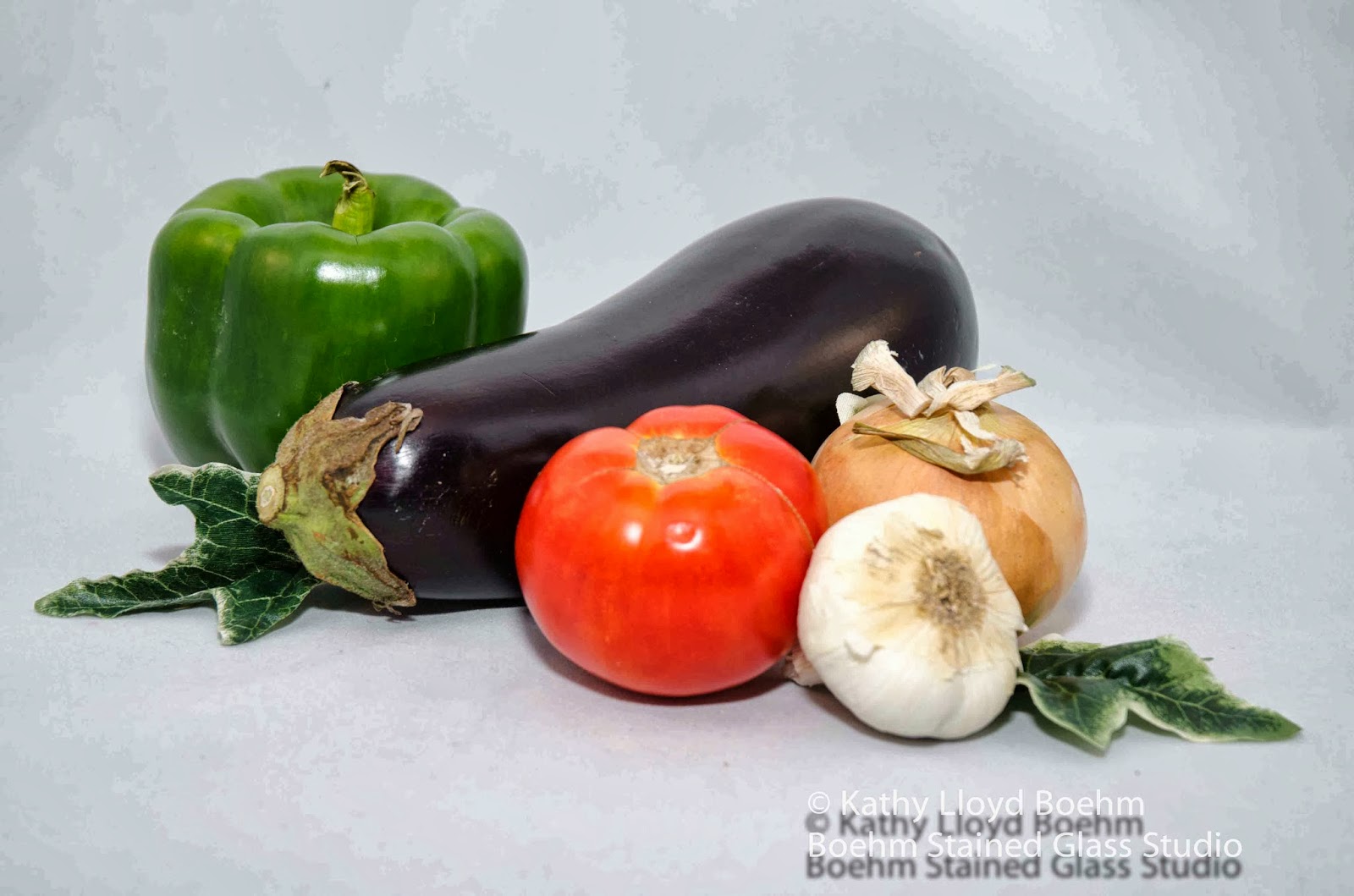 Boehm Stained Glass Blog Stained Glass Vegetable Kitchen Panel