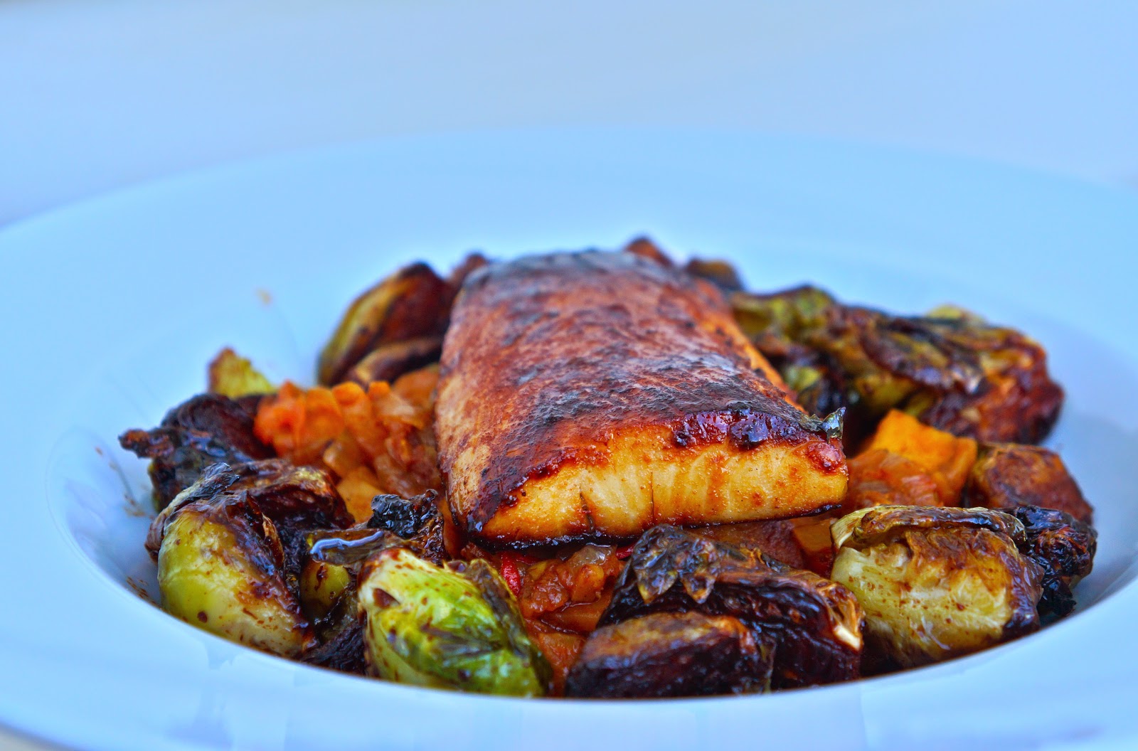seared mahimahi with apricot teriyaki ginger sauce