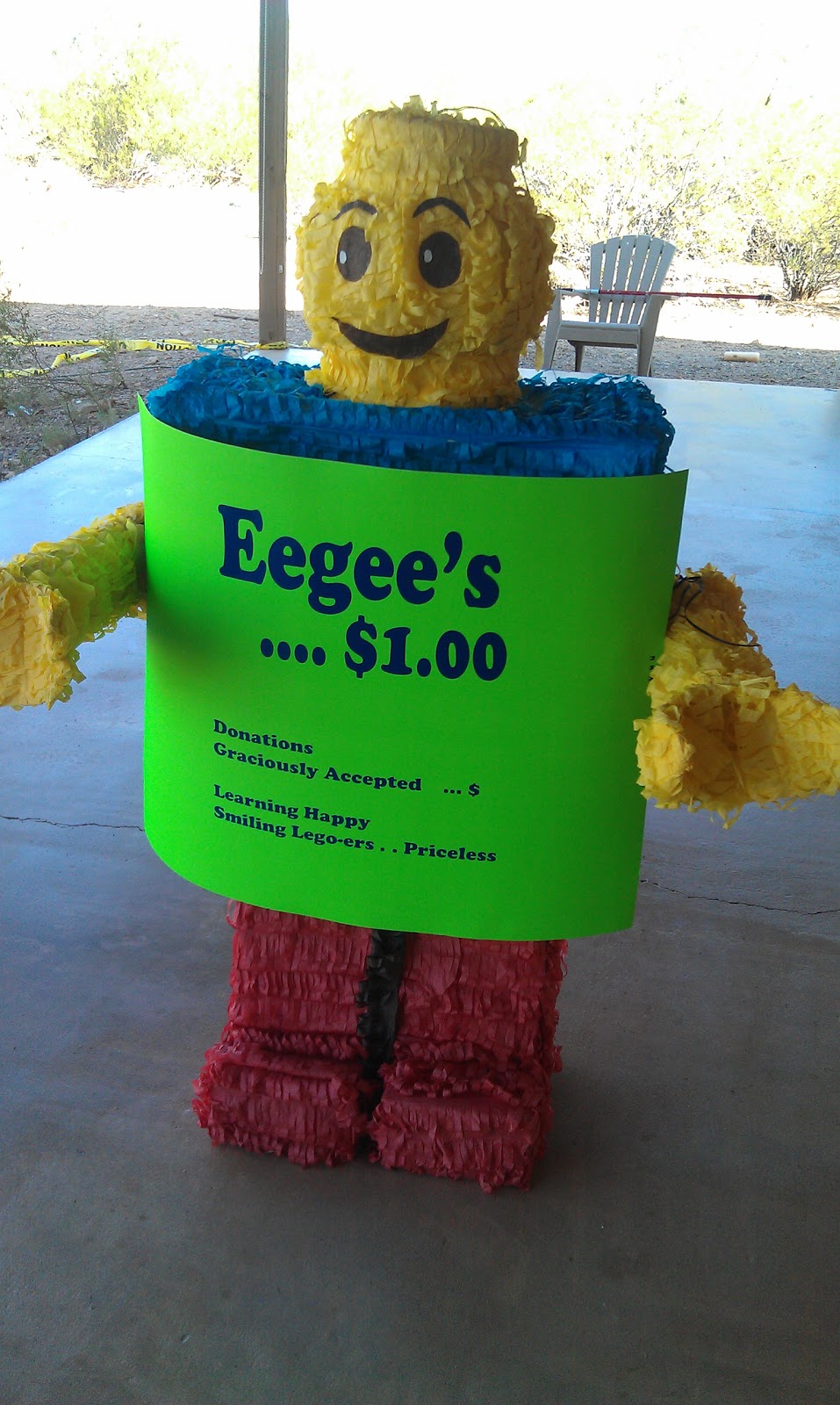 Lego Man Pinata