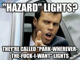 Hazard lights