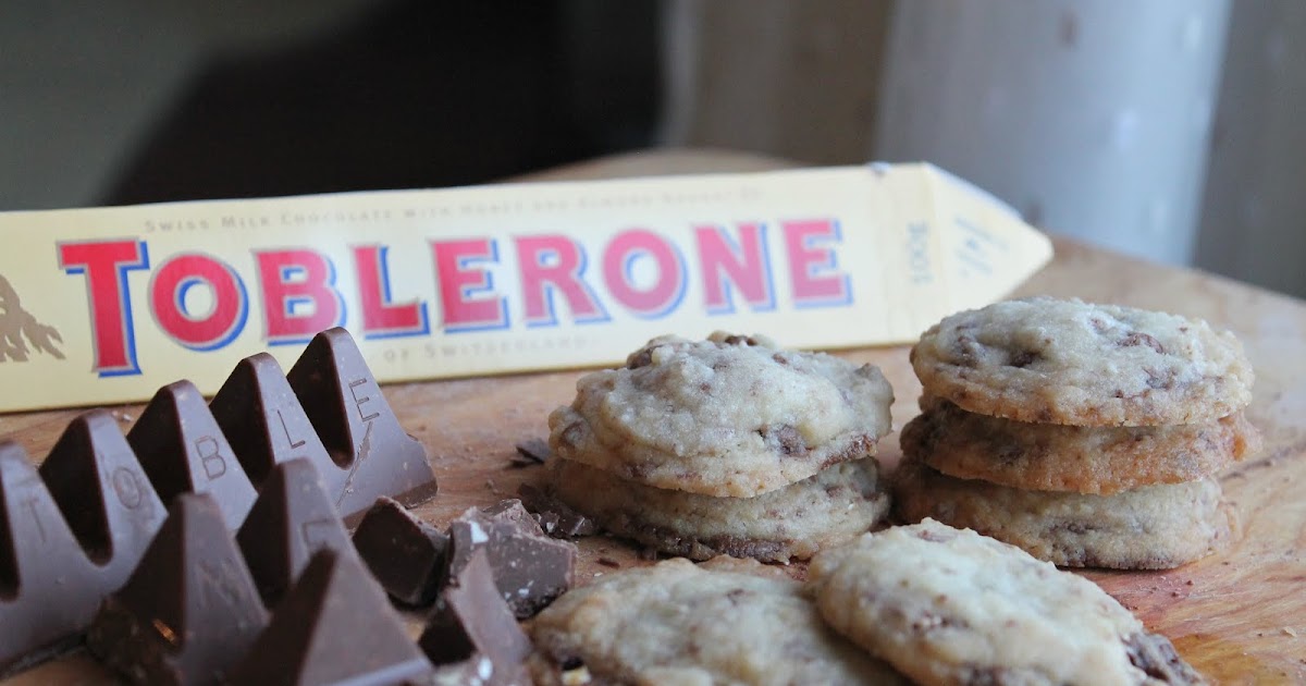 Toblerone Shortbread Cookies