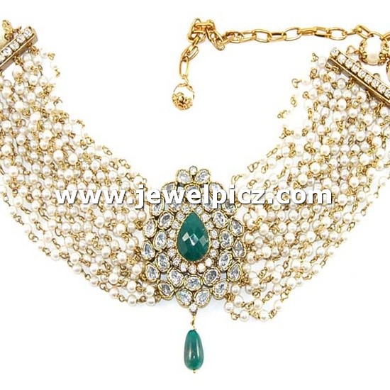 عقود لؤ لؤ راااائعة Zimaya+Maharani+Emerald+Necklace