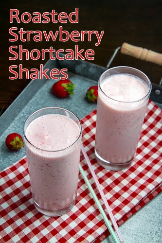 Roasted Strawberry Shortcake Shake Roasted Strawberry Shortcake Shake