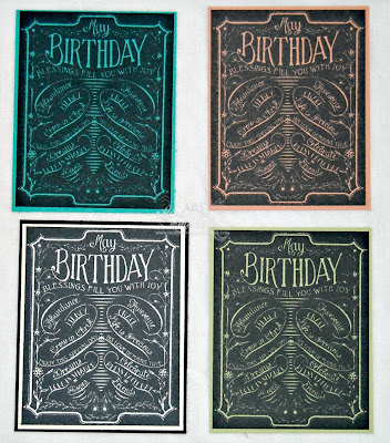 Stamps - Our Daily Bread Designs Chalkboard - Birthday/Thank You