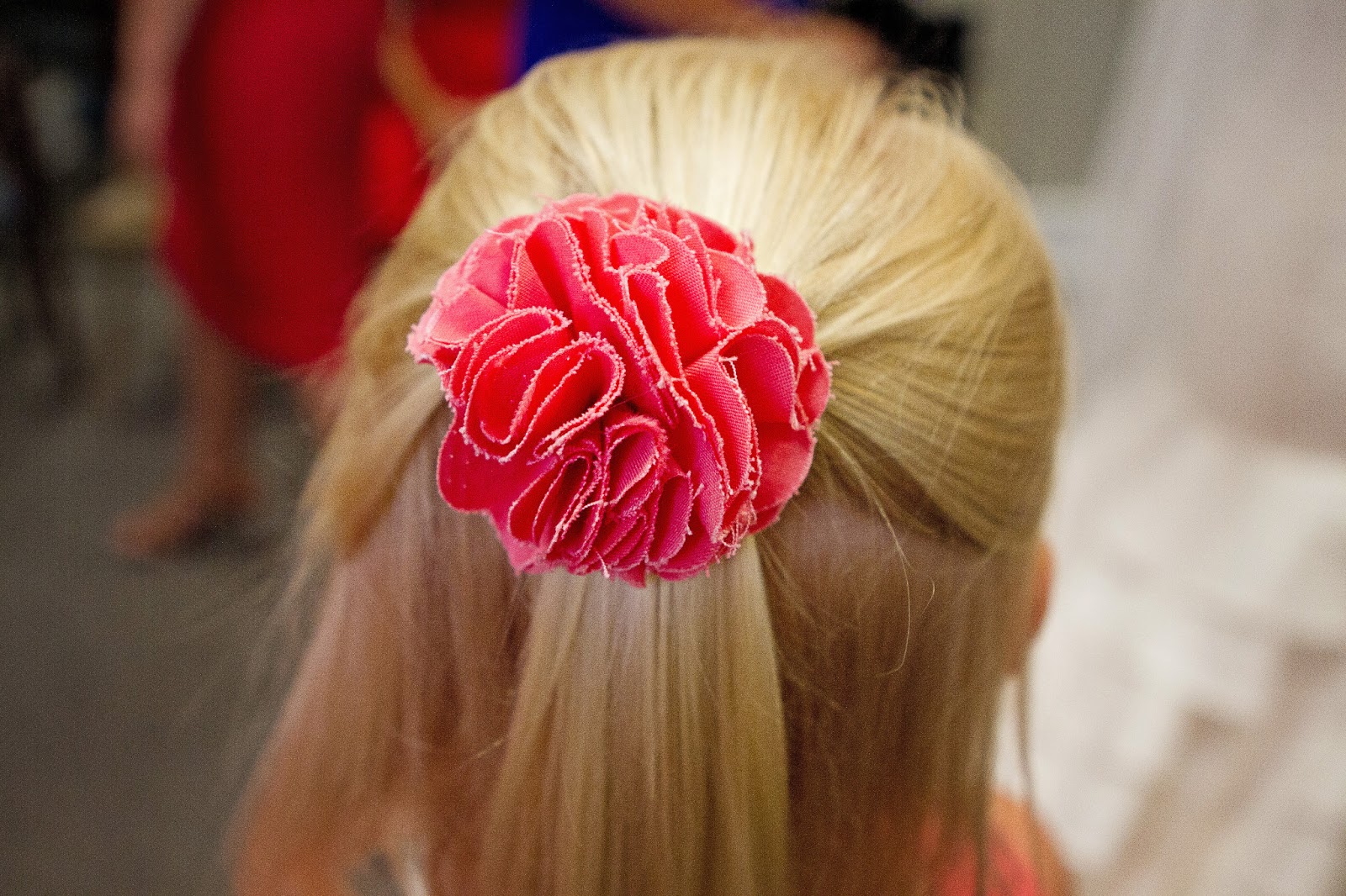 BonnieProjects Flower Girl Hair Bows