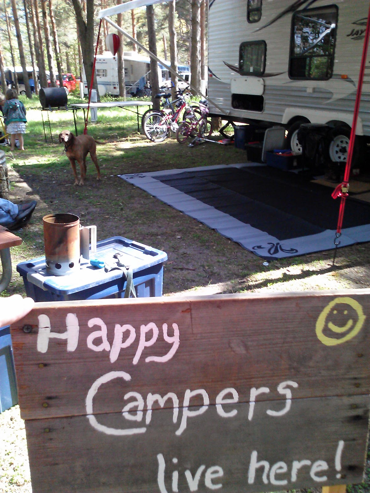 We Are The Happy Campers Holland State Park Lake Macatawa