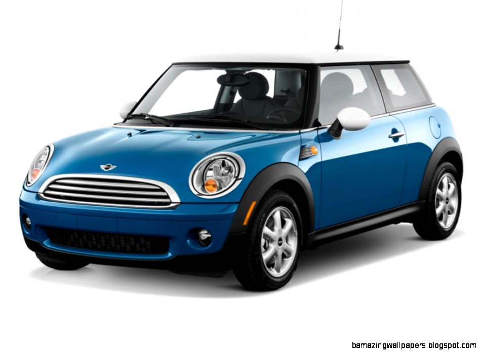 Blue Mini Cooper Car Blue Mini Cooper Car