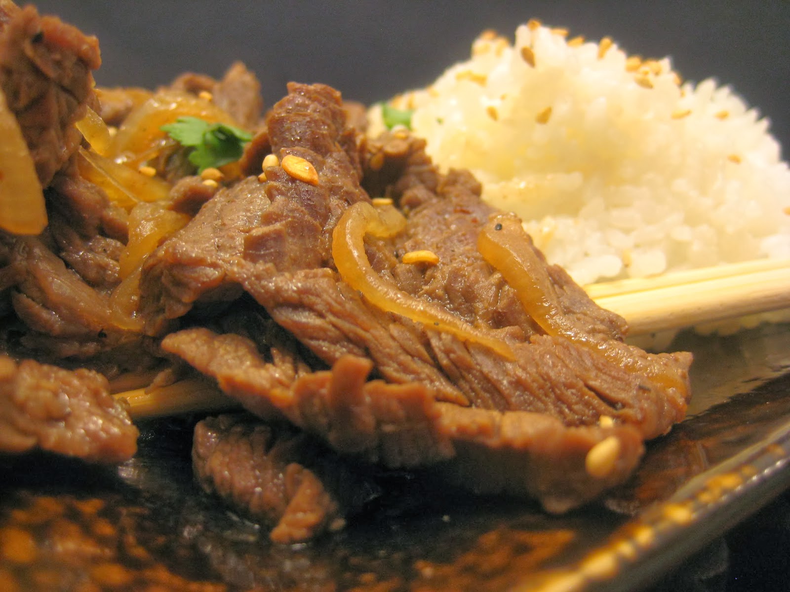 Jackson and Laguna Bulgogi, Korean Barbecued Beef, 불고기