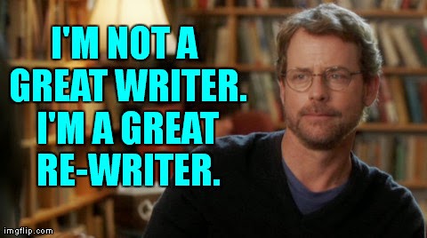 "I'm not a great writer. I'm a great re-writer." Greg Kinnear stars in Josh Boone's STUCK IN LOVE.