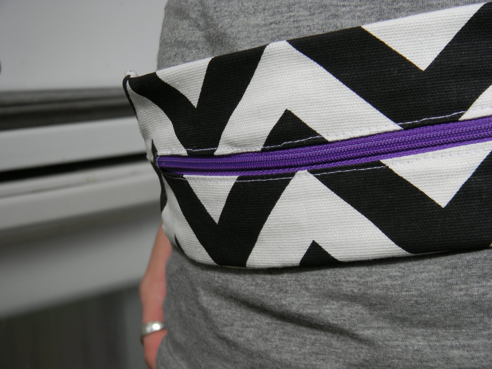 simply homemade I made a fanny pack....you can laugh.