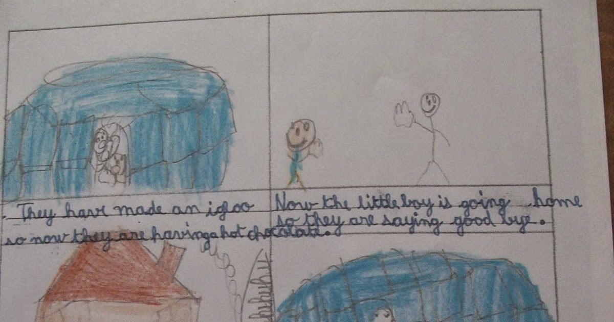 Blackhen Education KS2 Writing our own storyboards.