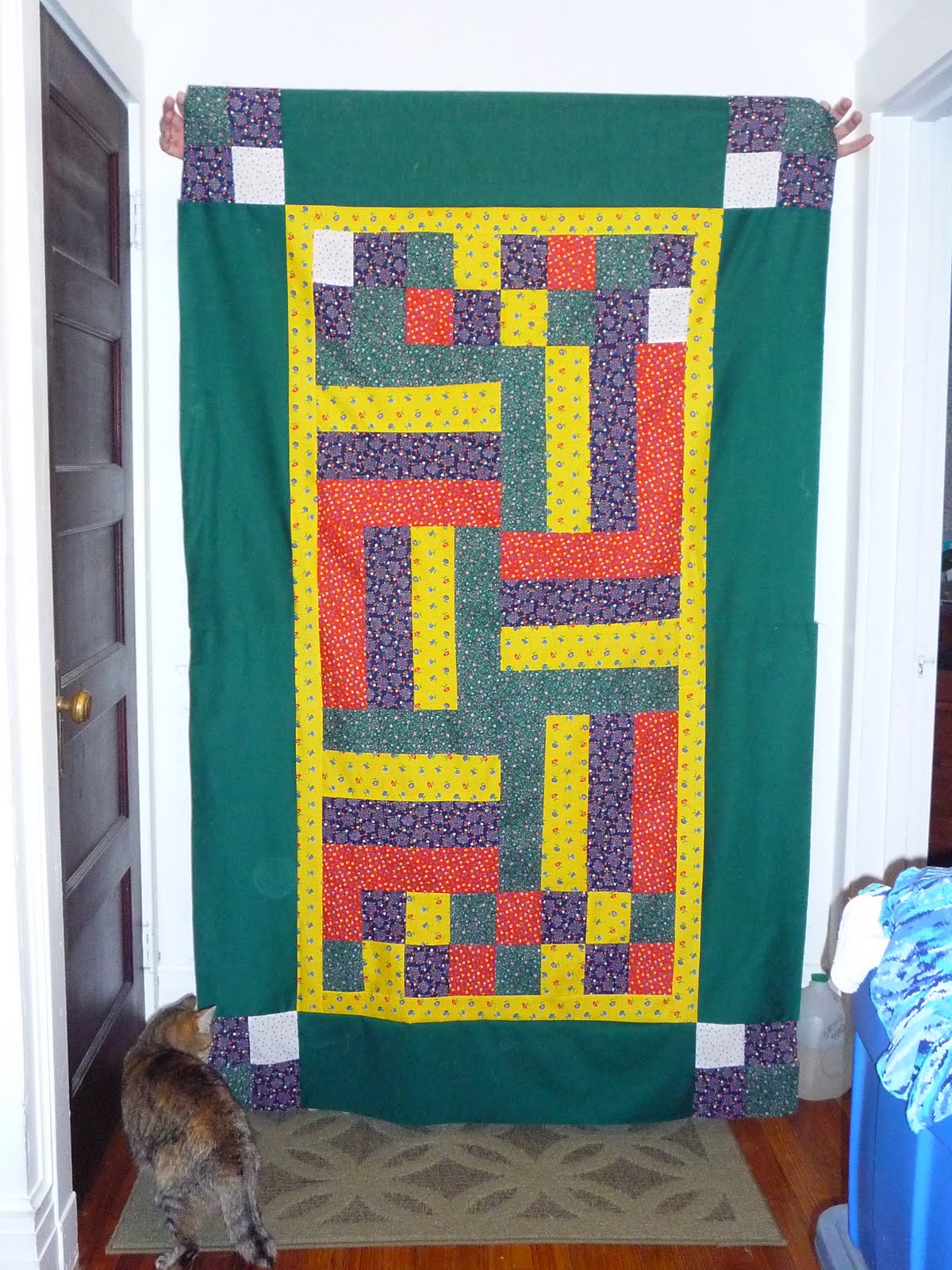 Quiltilicious A Quilter's Journey quilt for Joplin, Finished