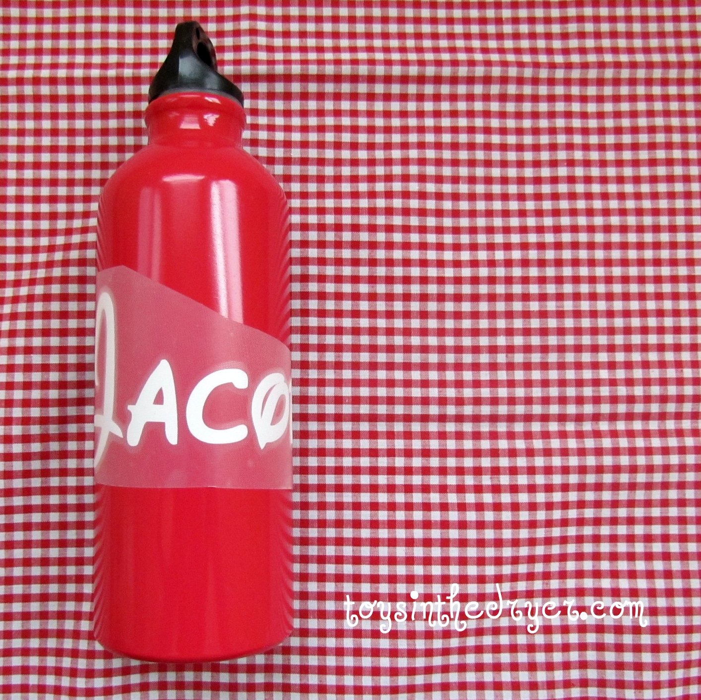 Make your own personalized water bottles for Disney
