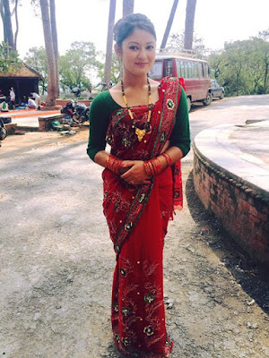 Nepali Actress Barsha Raut Hot and Sexy in Saree